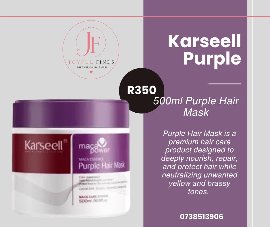Karseell Maca Power Purple Hair Mask 500ml