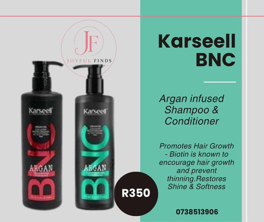 Karseell BNC Argan Shampoo & Conditioner